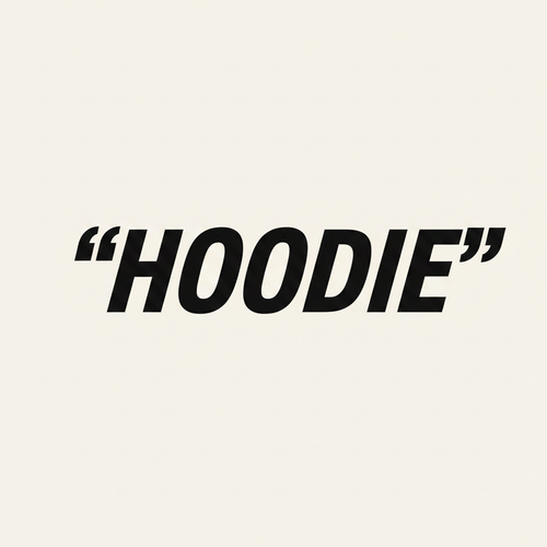 "HOODIE" — 118 THE WORLD DROP 001